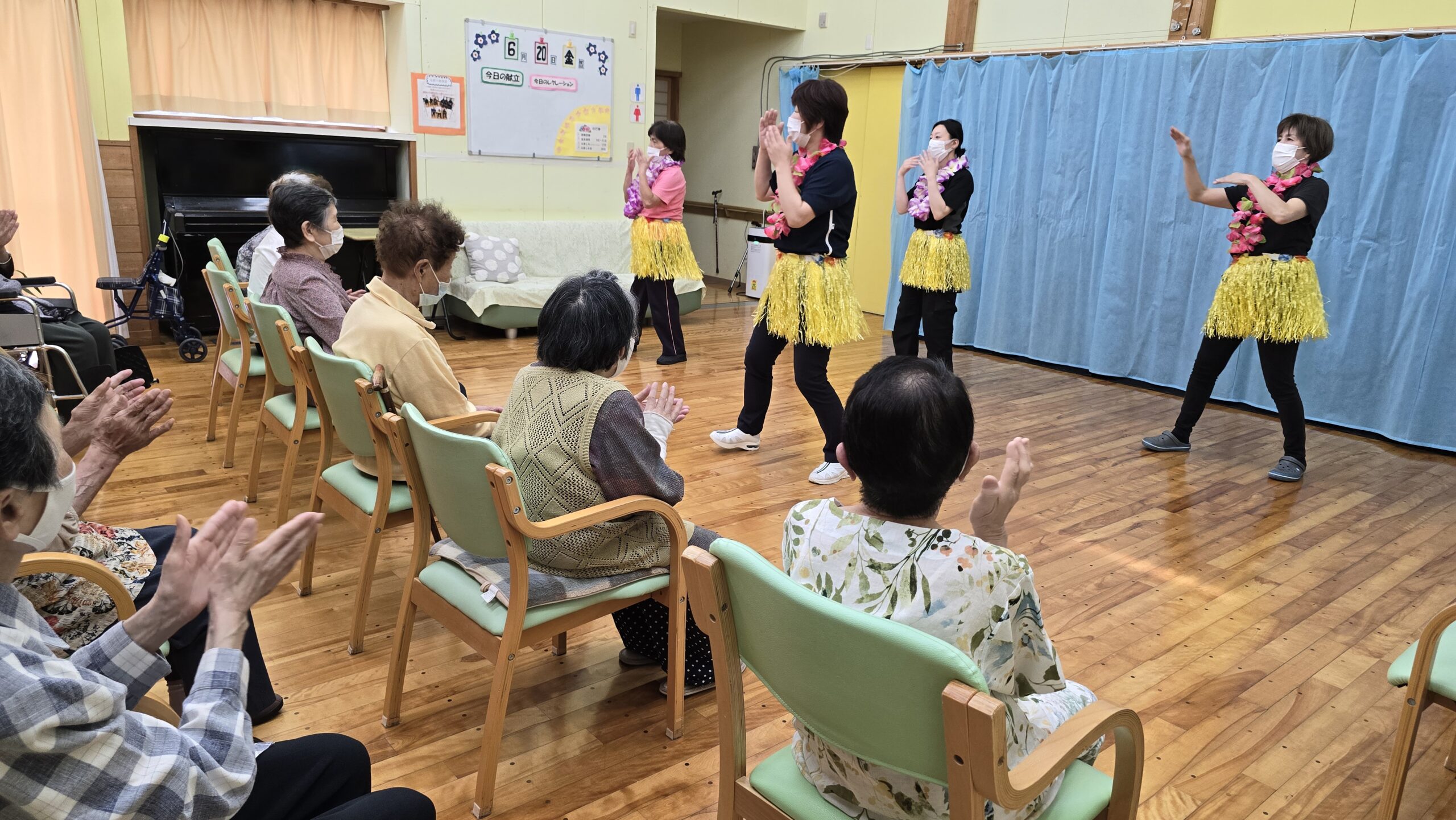 6月のお楽しみ会　温泉週間